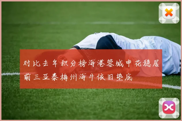 对比去年积分榜海港蓉城申花稳居前三亚泰梅州海牛依旧垫底